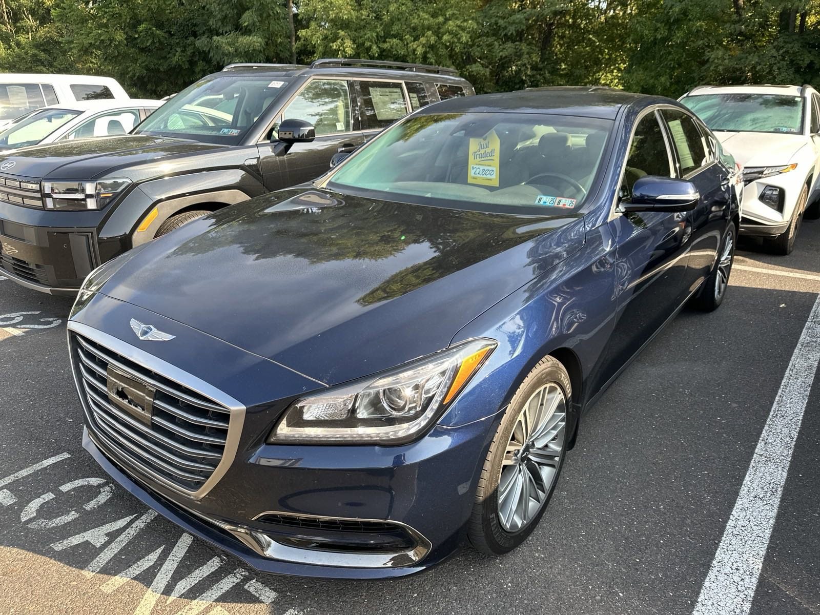 Used 2020 GENESIS G80 Base with VIN KMTFN4JE9LU328769 for sale in Doylestown, PA