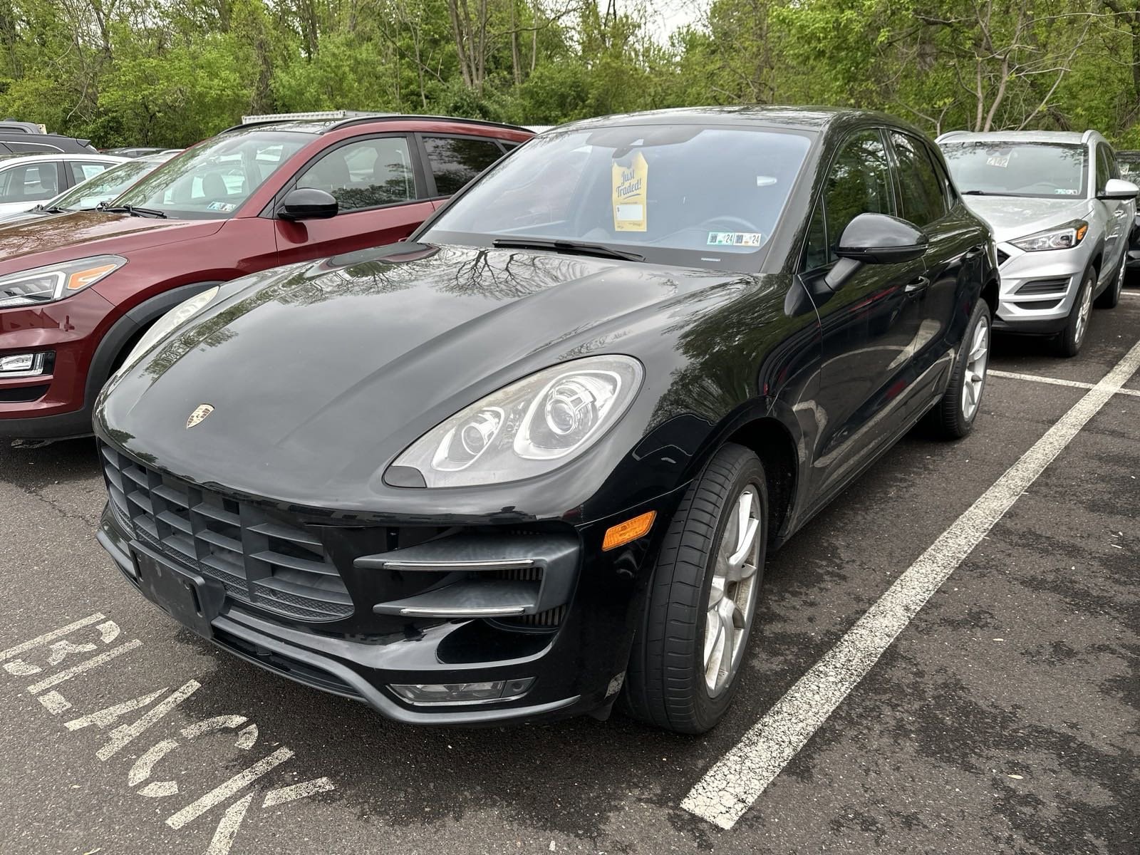 Used 2016 Porsche Macan Turbo with VIN WP1AF2A54GLB91387 for sale in Doylestown, PA