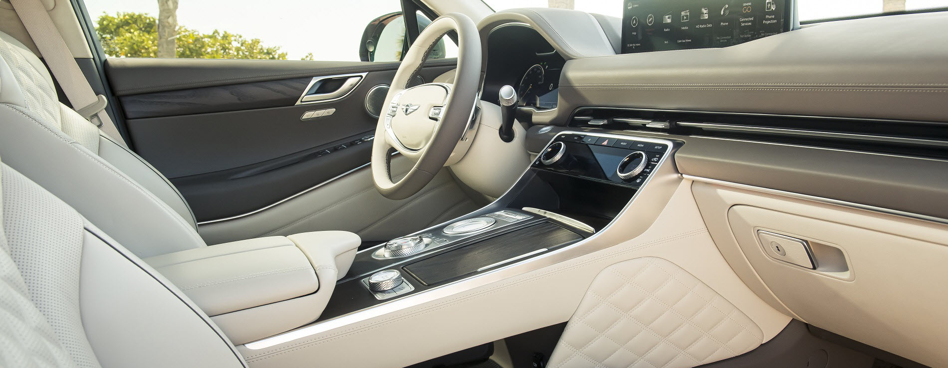2021 Genesis GV80 Interior Space