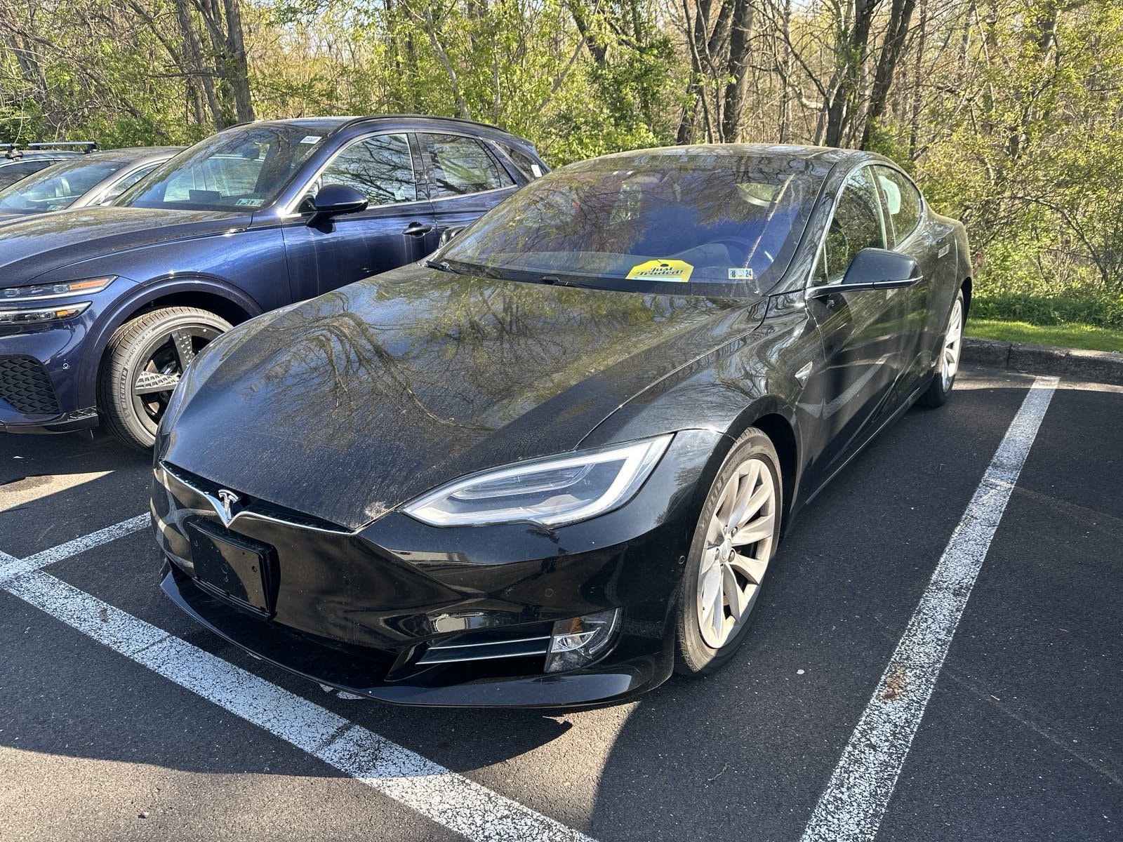 Used 2017 Tesla Model S 100D with VIN 5YJSA1E27HF214714 for sale in Doylestown, PA