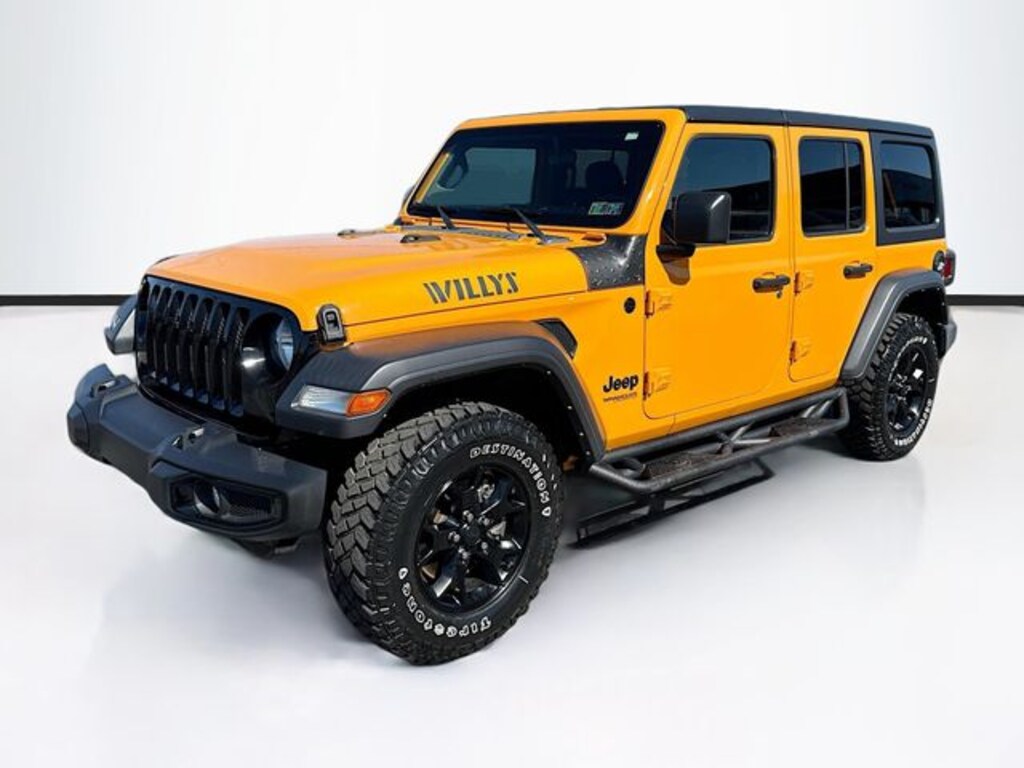 Used 2021 Jeep Wrangler Unlimited Willys SUV
