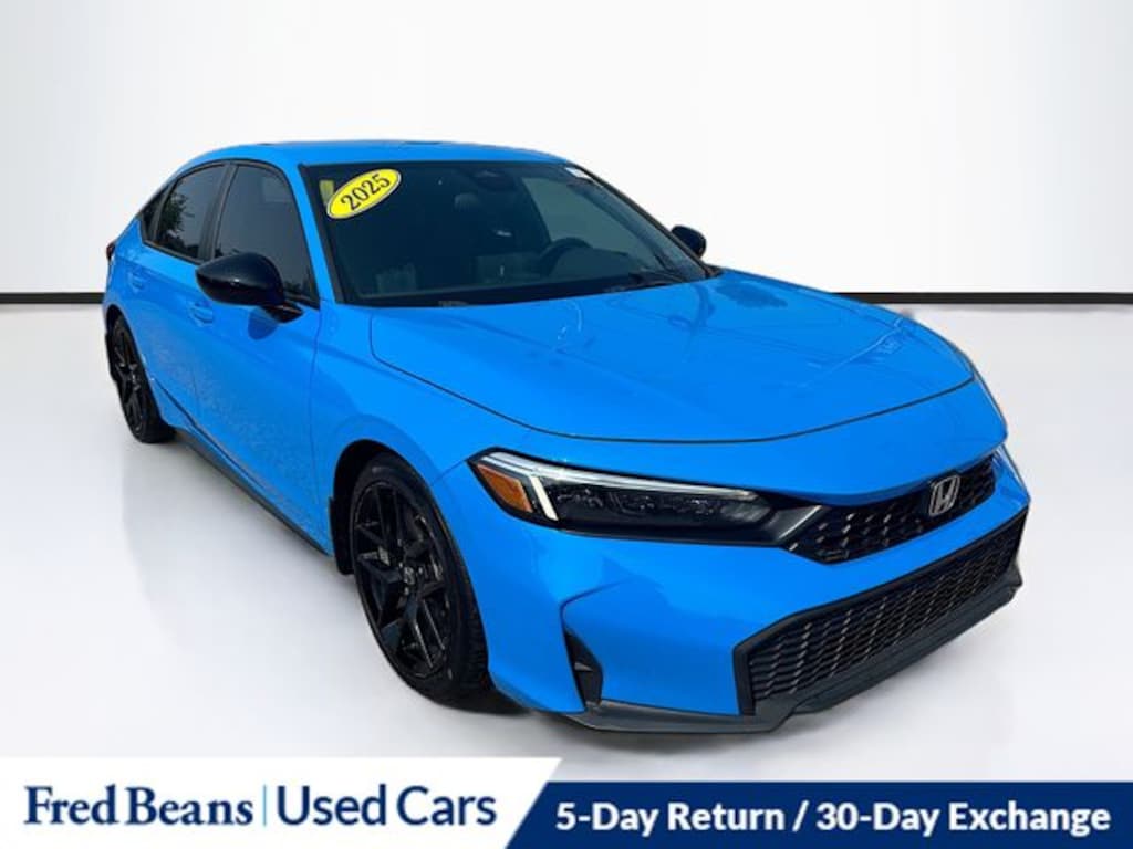 Certified 2025 Honda Civic Sport Hatchback