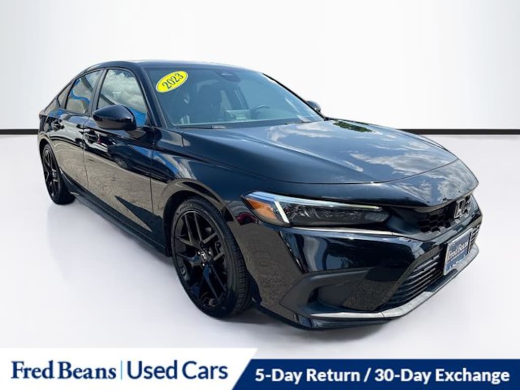 Certified 2023 Honda Civic Sport Hatchback