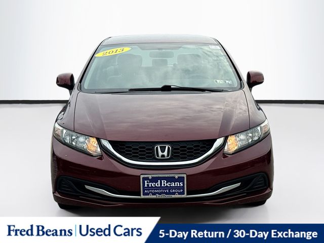 Used 2013 Honda Civic LX with VIN 19XFB2F5XDE260793 for sale in Abington, PA