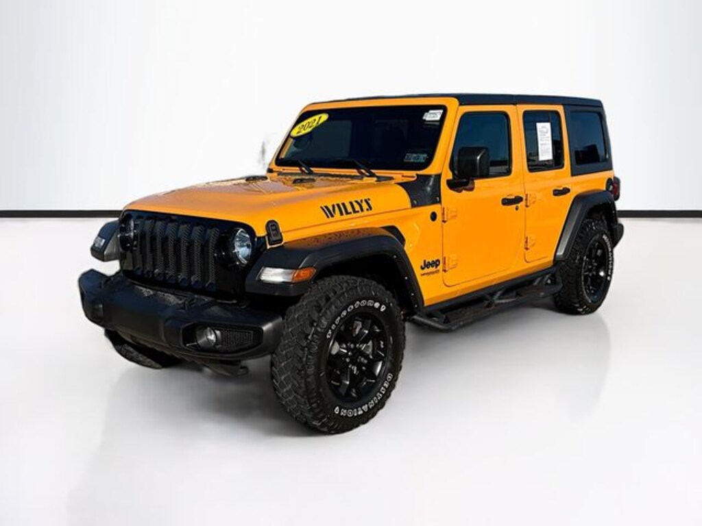 Used 2021 Jeep Wrangler Unlimited Willys SUV