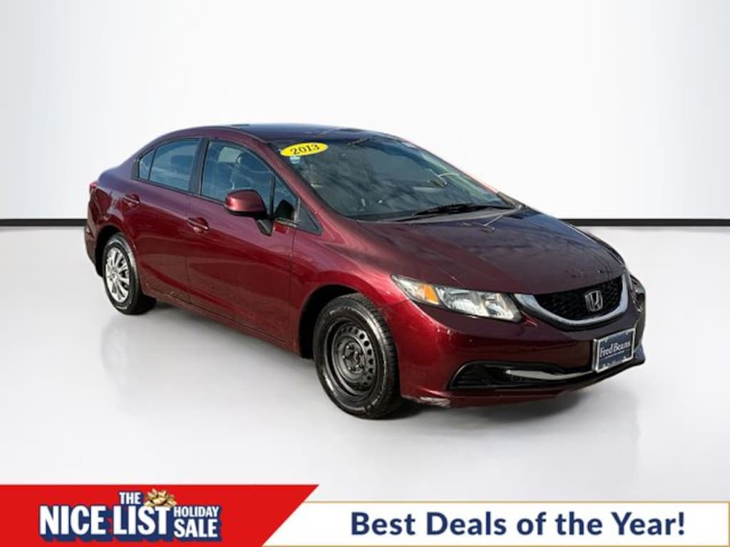 Used 2013 Honda Civic LX Sedan