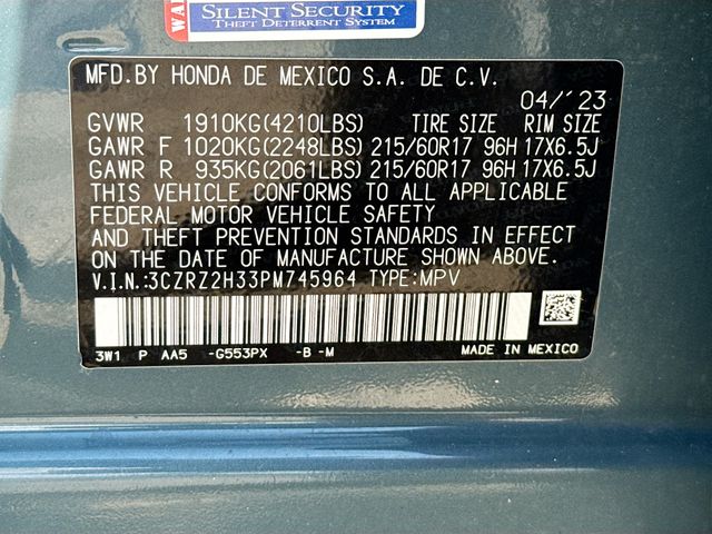 2023 Honda HR-V LX - Photo 34