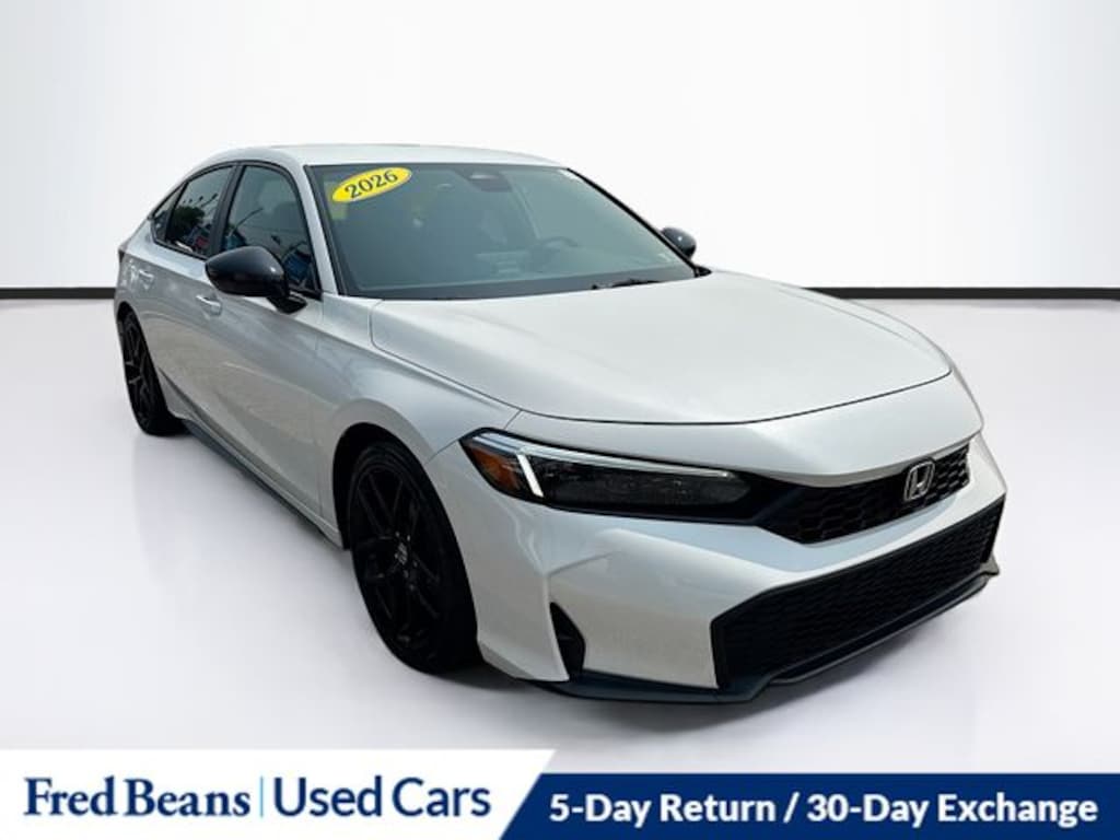 Certified 2026 Honda Civic Sport Hatchback