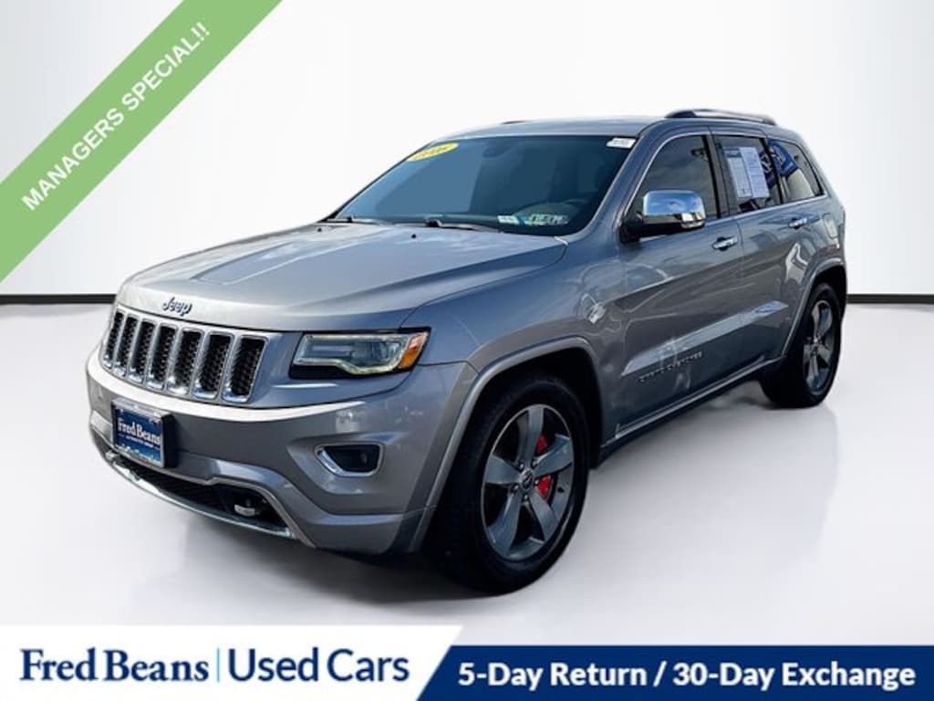 Used 2016 Jeep Grand Cherokee Overland SUV