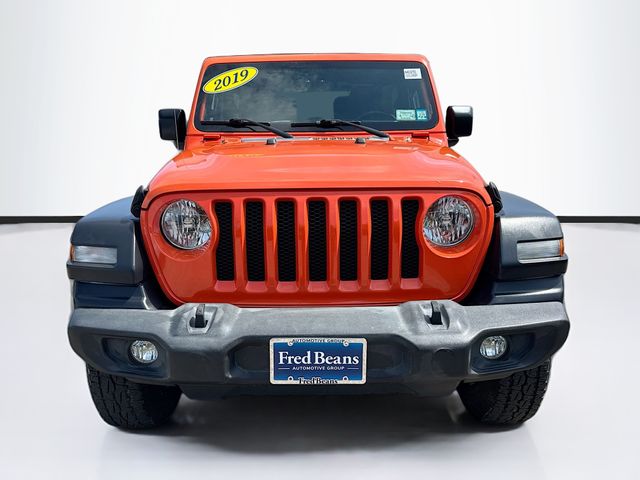 Certified 2019 Jeep Wrangler Sport S with VIN 1C4GJXAG9KW572491 for sale in Abington, PA