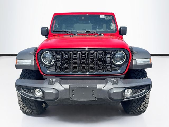 Certified 2025 Jeep Wrangler 4xe Willys 4XE with VIN 1C4RJXN60SW579811 for sale in Abington, PA