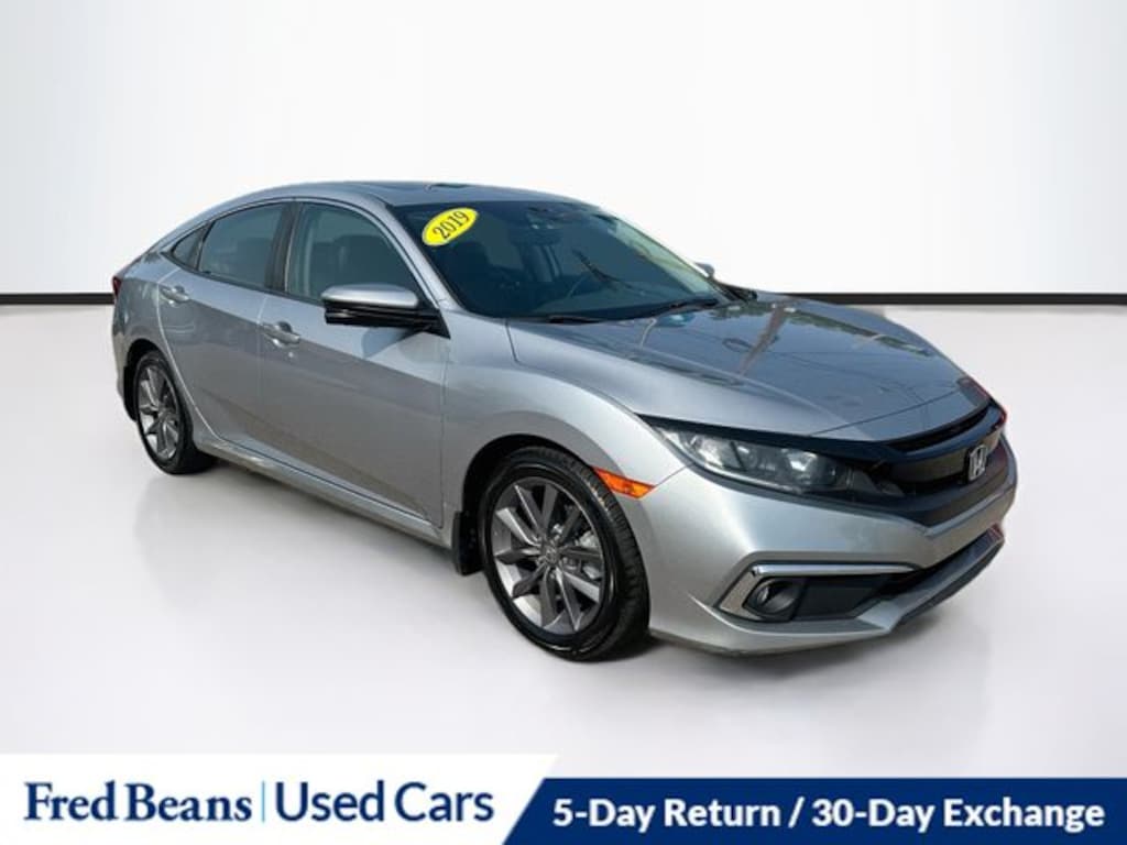 Certified 2019 Honda Civic EX-L Sedan