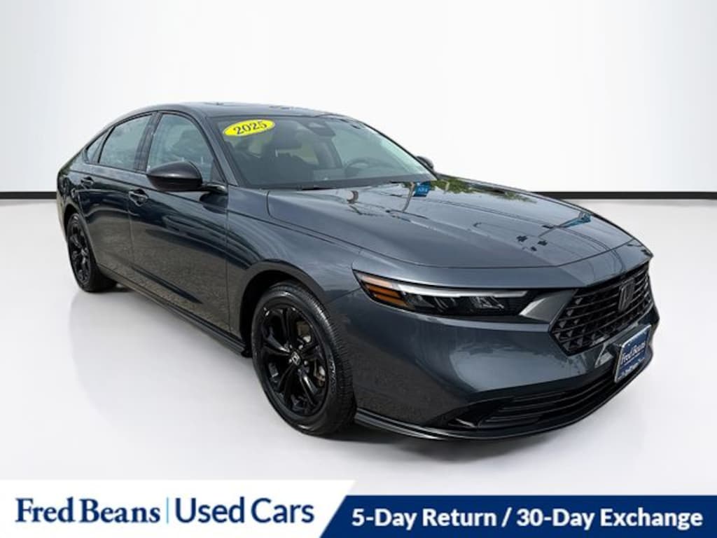 Certified 2025 Honda Accord SE Sedan