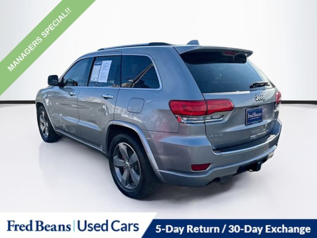 Used 2016 Jeep Grand Cherokee Overland SUV