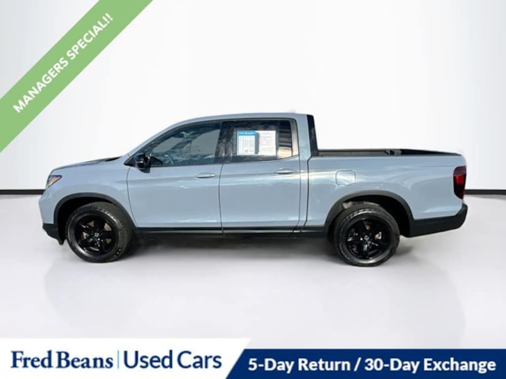 Certified 2022 Honda Ridgeline Black Edition Truck