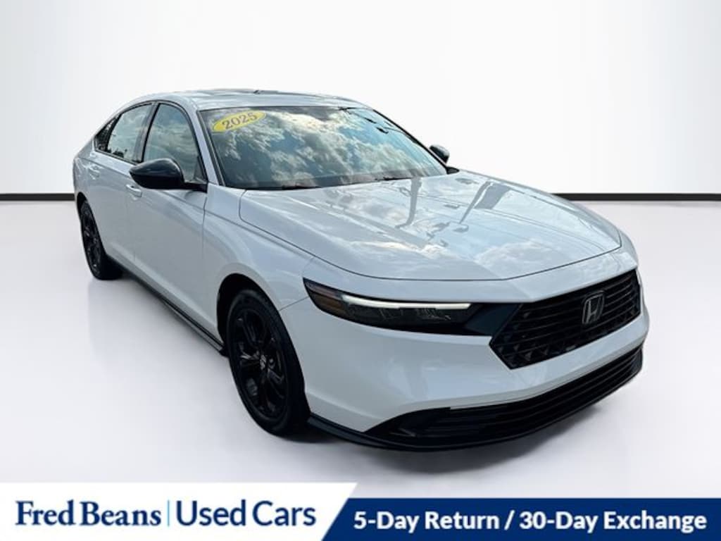 Certified 2025 Honda Accord SE Sedan