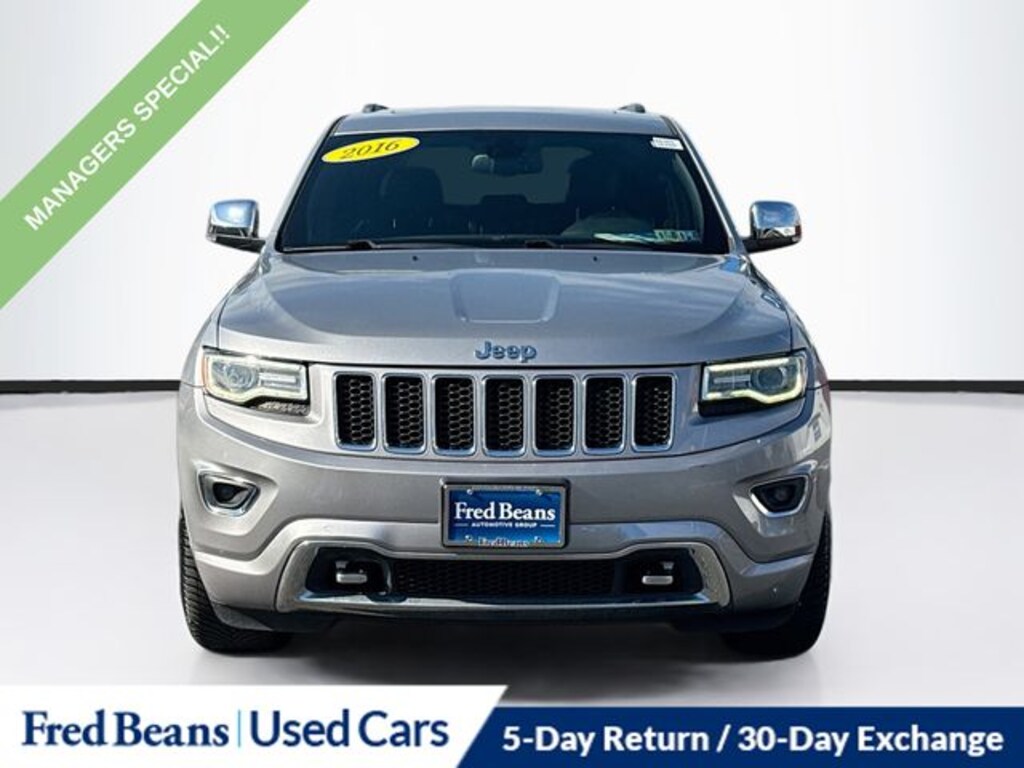 Used 2016 Jeep Grand Cherokee Overland SUV