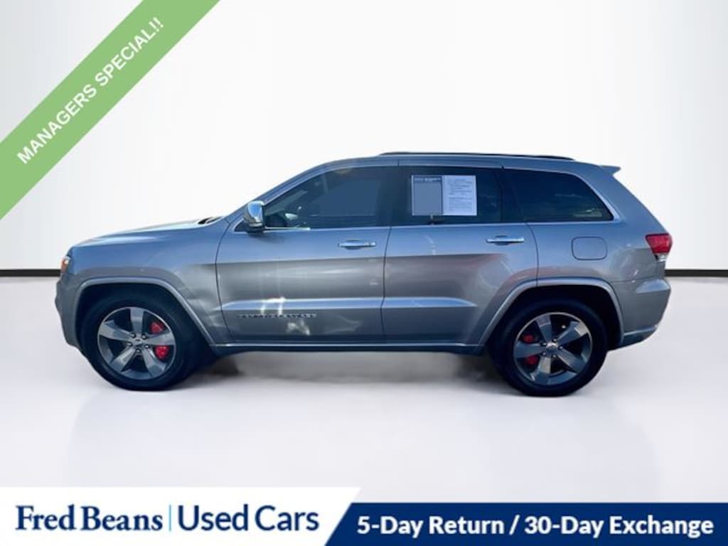 Used 2016 Jeep Grand Cherokee Overland SUV