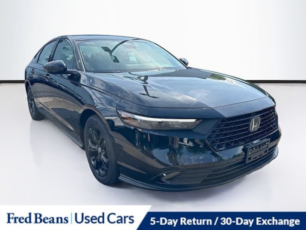 Certified 2025 Honda Accord SE Sedan