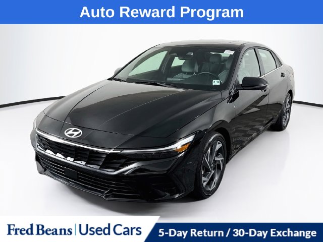 Certified 2025 Hyundai Elantra Hybrid Limited Sedan
