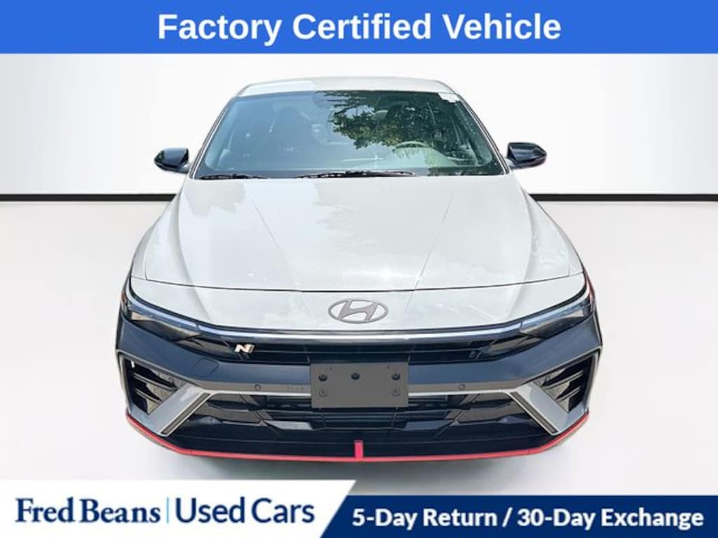 Certified 2025 Hyundai Elantra N Base Sedan