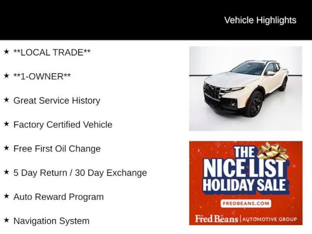 Certified 2024 Hyundai Santa Cruz 2.5T Limited Truck Crew Cab