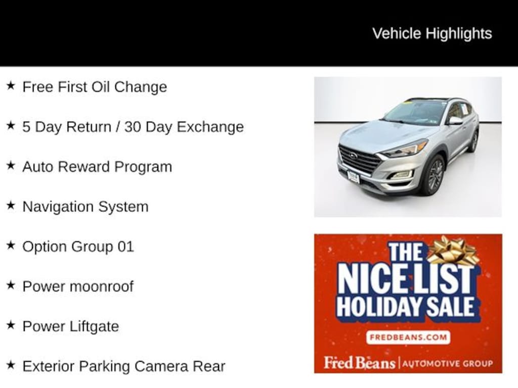 Certified 2019 Hyundai Tucson Ultimate SUV