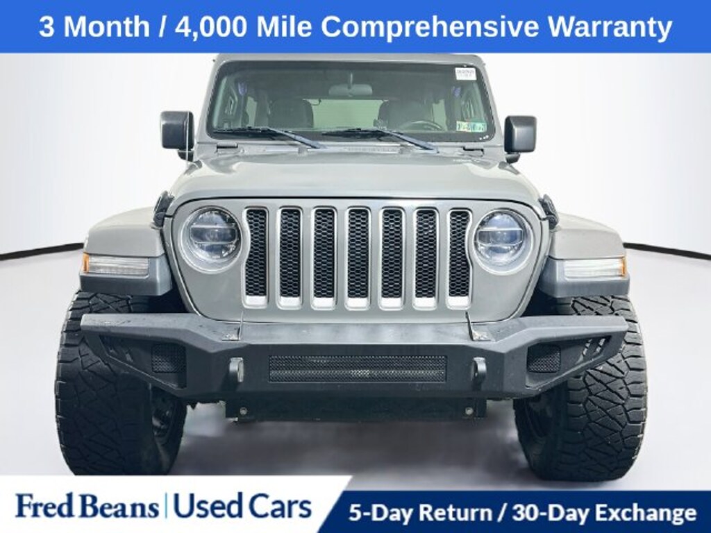 Used 2019 Jeep Wrangler Unlimited Sahara 4x4 SUV
