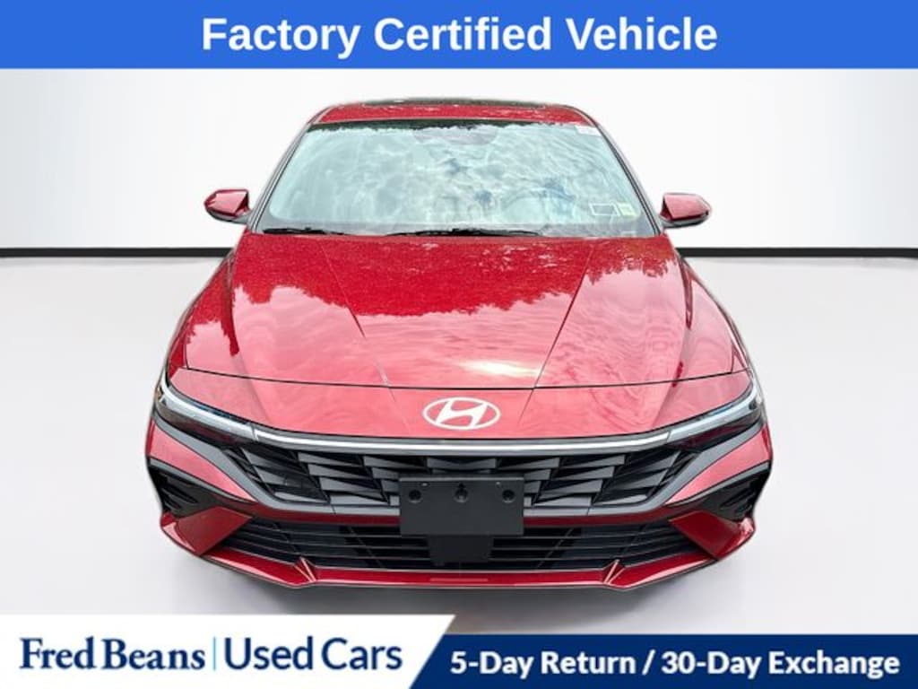 Certified 2025 Hyundai Elantra SEL Convenience Sedan