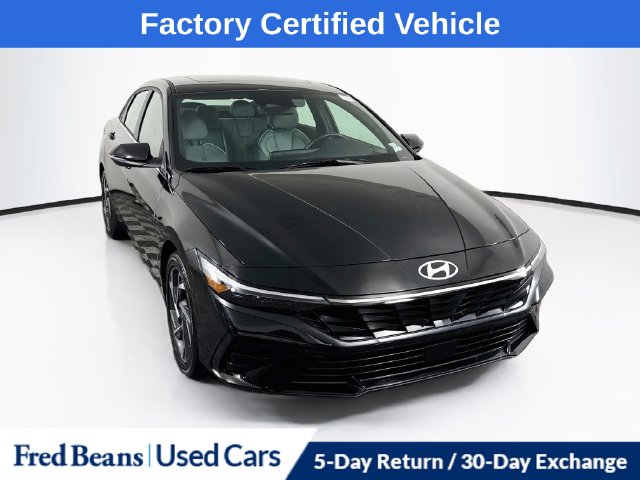 Certified 2025 Hyundai Elantra Hybrid Limited Sedan