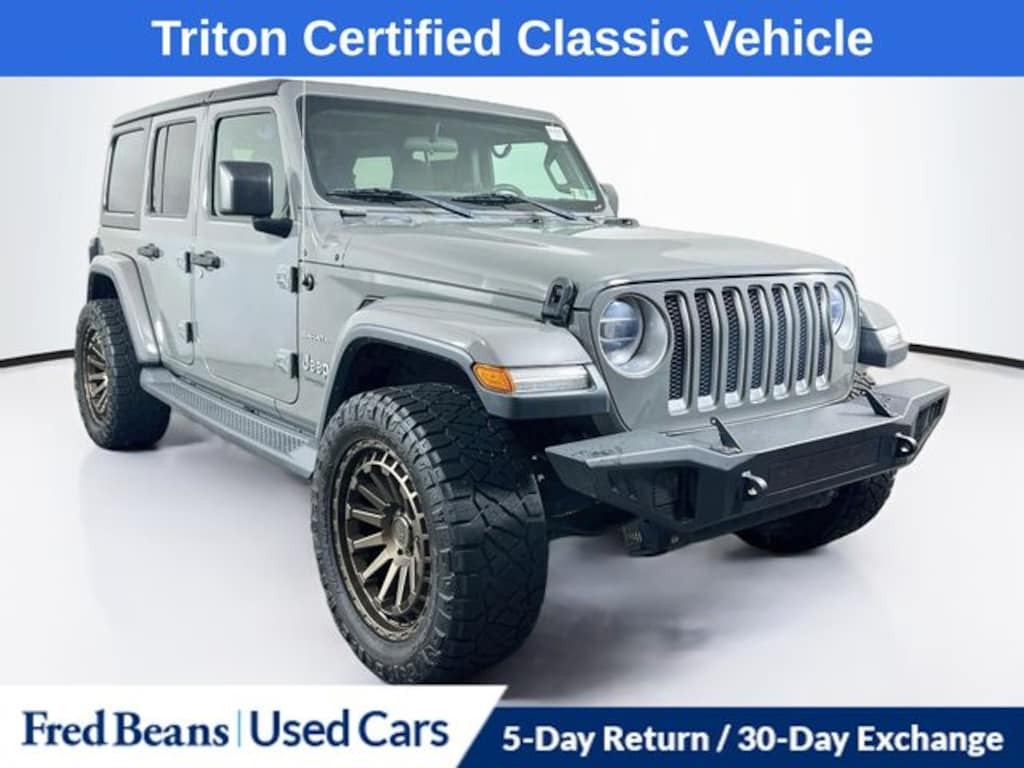 Used 2019 Jeep Wrangler Unlimited Sahara 4x4 SUV