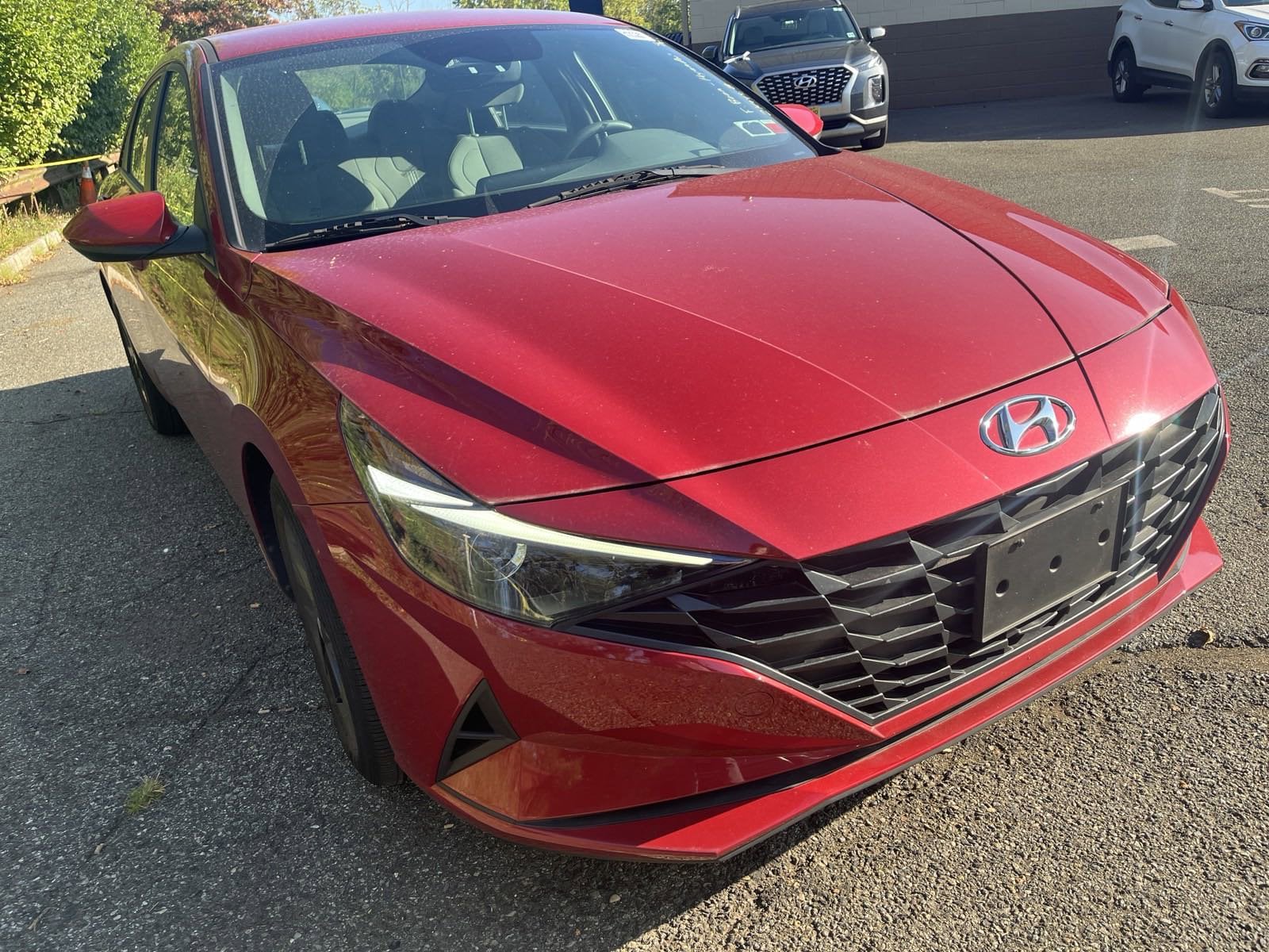 Certified 2021 Hyundai Elantra SEL with VIN KMHLM4AGXMU186290 for sale in Flemington, NJ