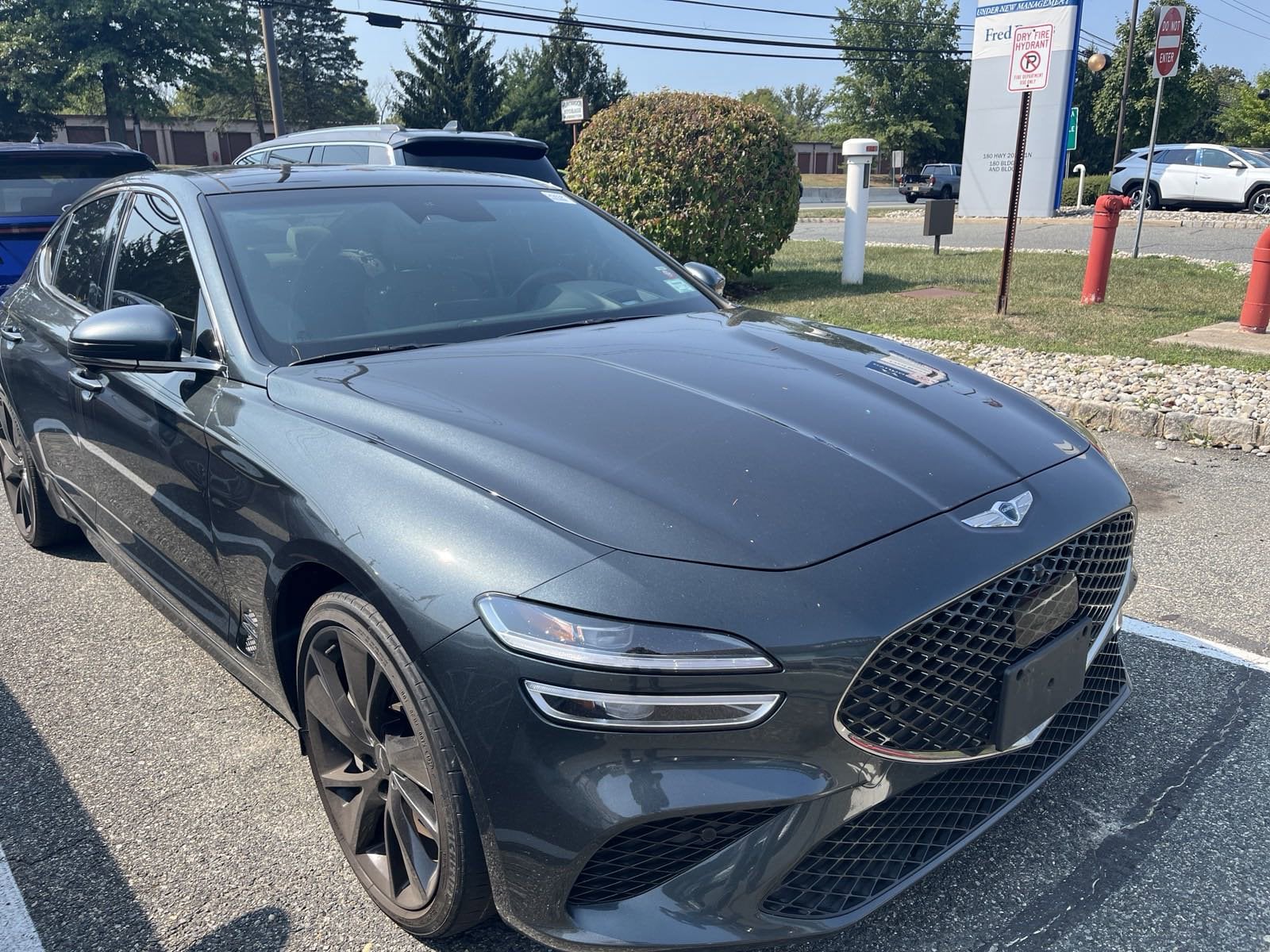 Used 2022 GENESIS G70 Standard with VIN KMTG54TE0NU082991 for sale in Flemington, NJ