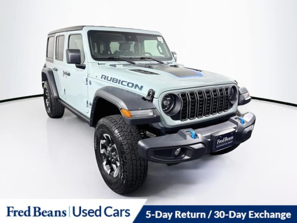 Certified 2024 Jeep Wrangler 4xe Rubicon 4xe SUV