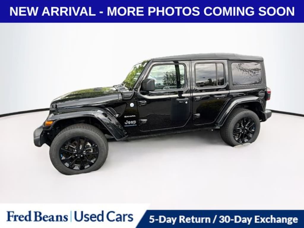 Certified 2023 Jeep Wrangler 4xe Sahara 4xe SUV