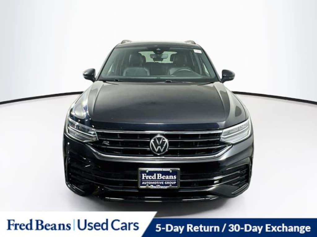 Certified 2022 Volkswagen Tiguan 2.0T SE R-Line Black SUV