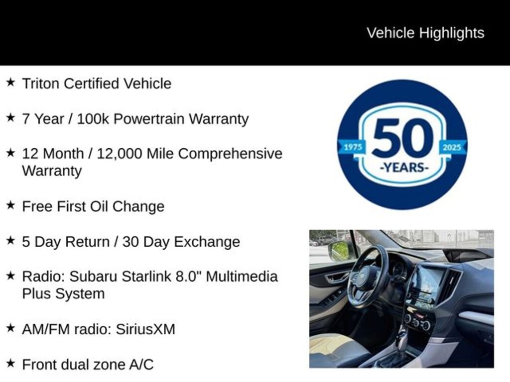 Certified 2022 Subaru Forester Limited SUV