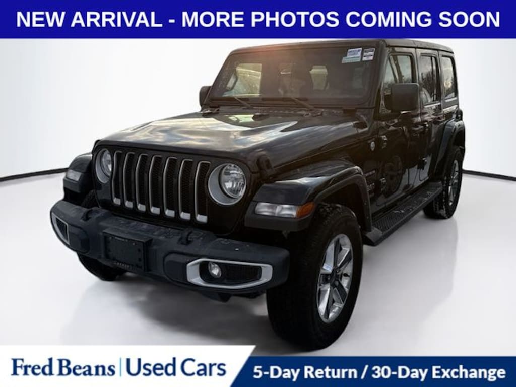 Certified 2022 Jeep Wrangler Unlimited Sahara SUV