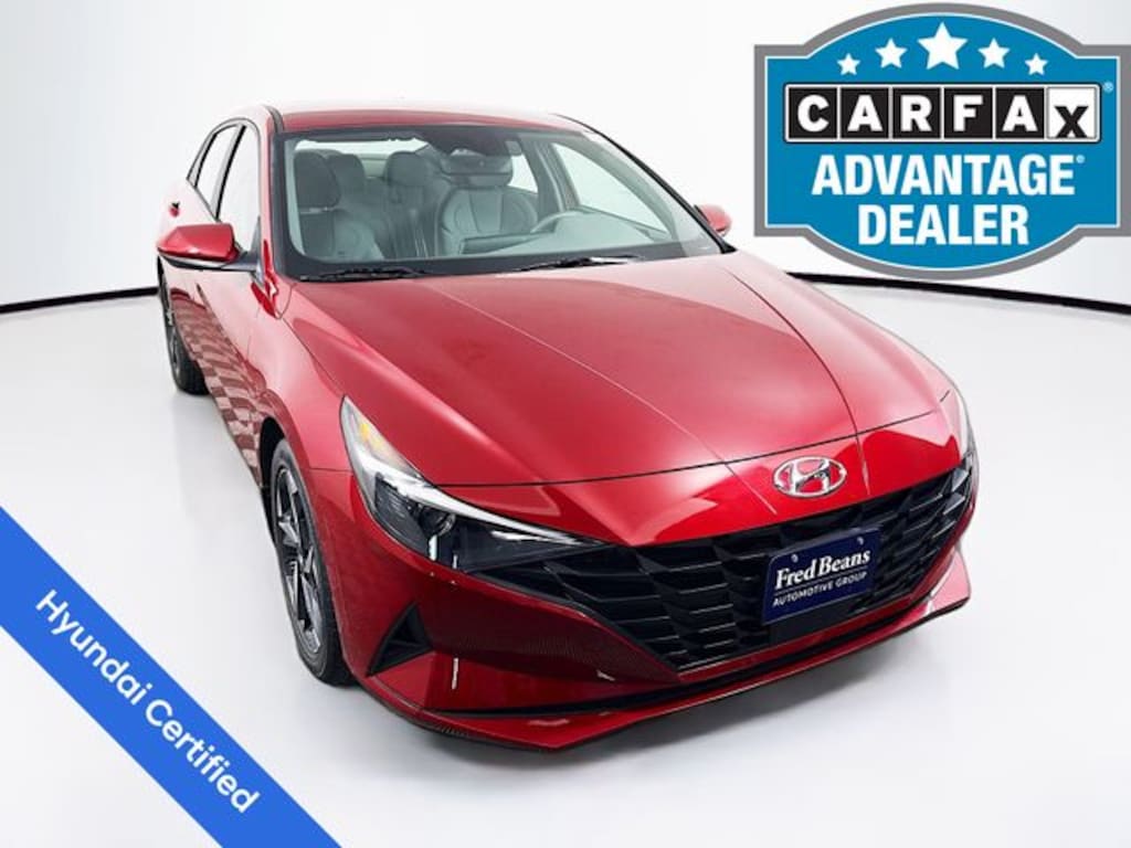 Certified 2023 Hyundai Elantra SEL Sedan