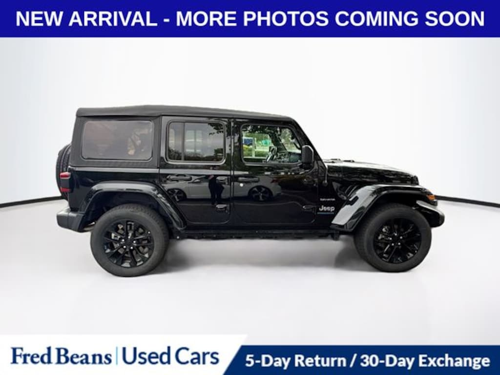 Certified 2023 Jeep Wrangler 4xe Sahara 4xe SUV