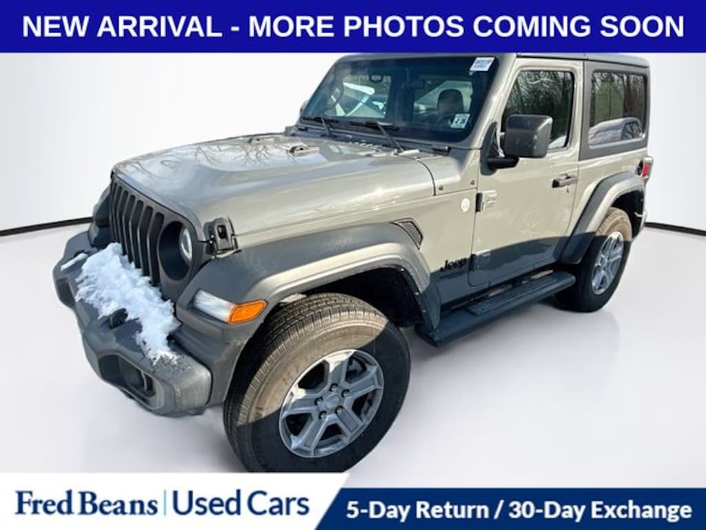 Certified 2021 Jeep Wrangler Sport S SUV