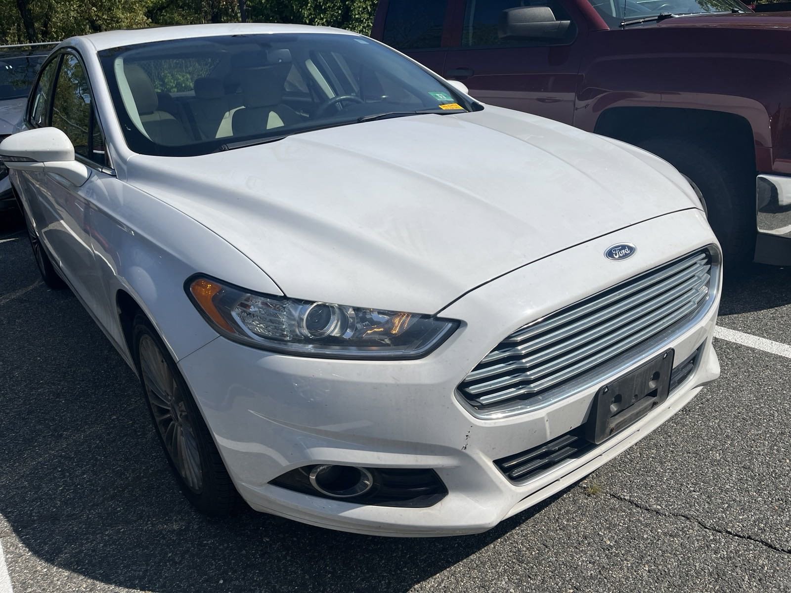 Used 2016 Ford Fusion Titanium with VIN 3FA6P0K9XGR391031 for sale in Flemington, NJ