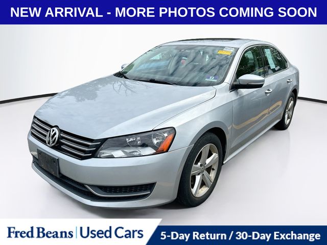 Used 2013 Volkswagen Passat SE with VIN 1VWBP7A31DC119618 for sale in Flemington, NJ