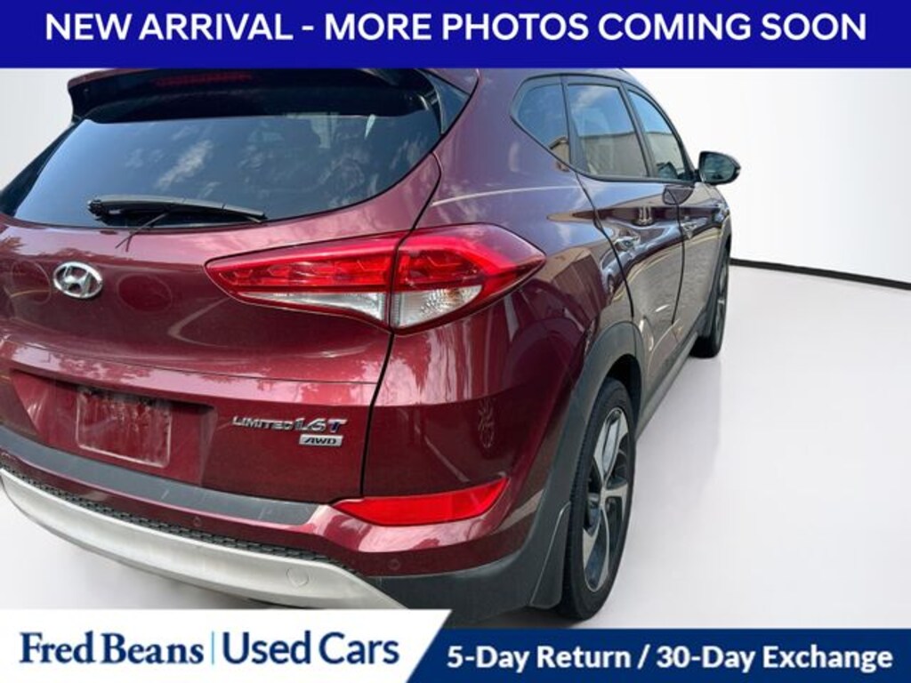 Certified 2017 Hyundai Tucson Limited SUV