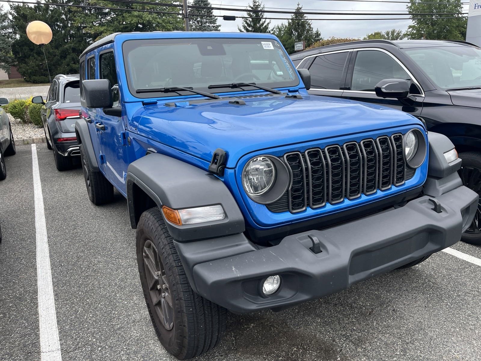 Used 2024 Jeep Wrangler 4-Door Sport S with VIN 1C4PJXDN3RW243676 for sale in Flemington, NJ