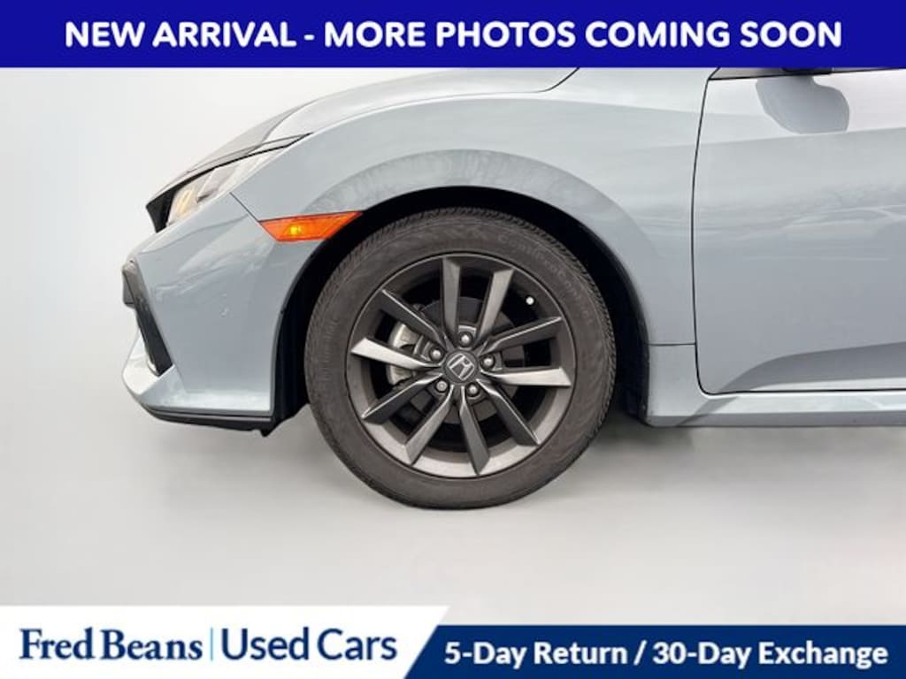 Certified 2021 Honda Civic EX Hatchback