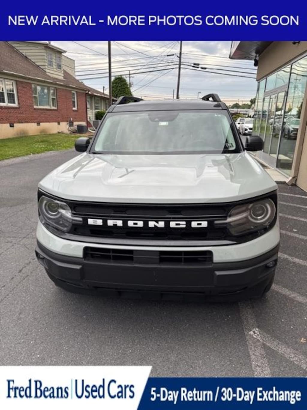 Certified 2022 Ford Bronco Sport Outer Banks SUV