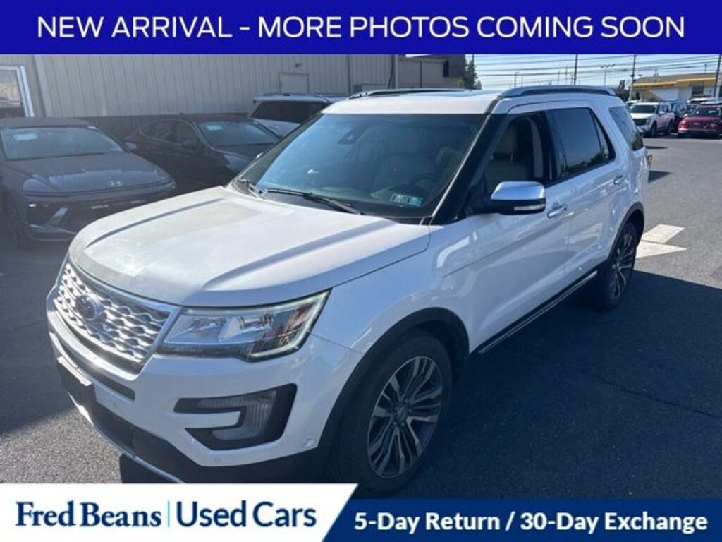 Used 2017 Ford Explorer Platinum SUV
