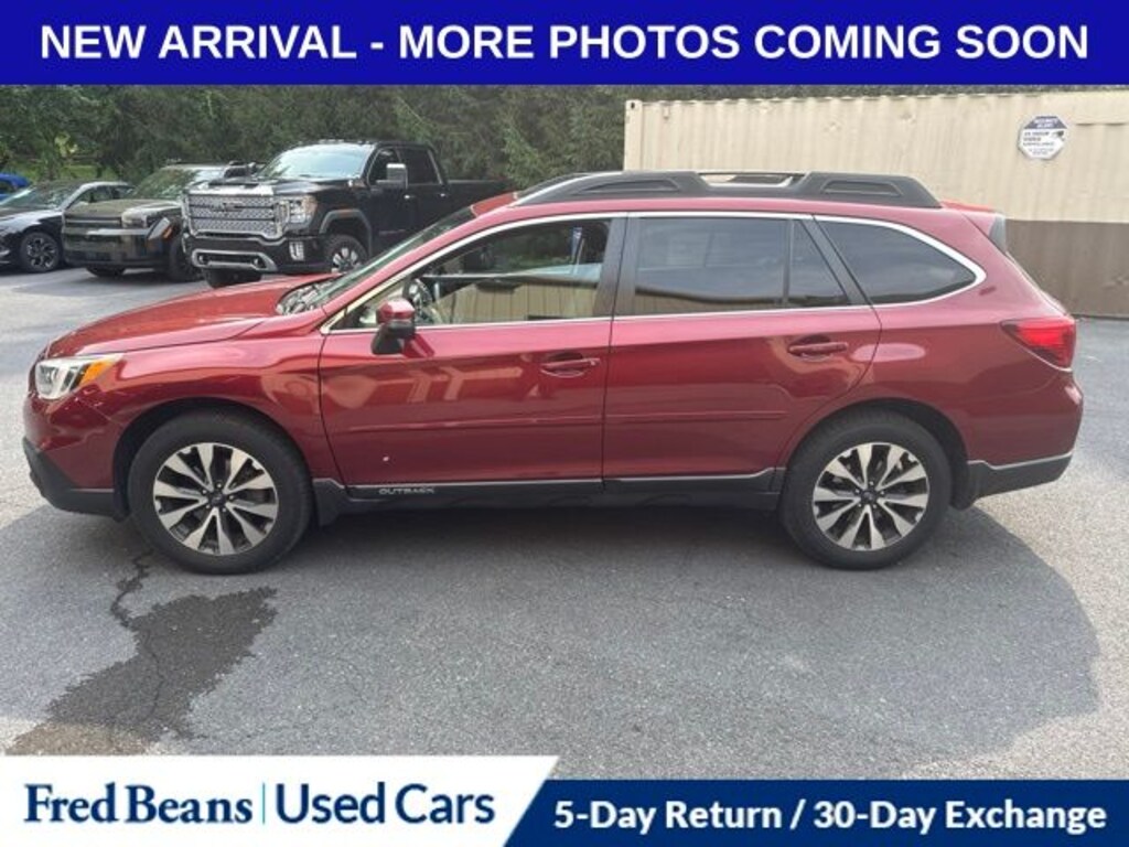 Certified 2017 Subaru Outback 2.5i Limited with SUV