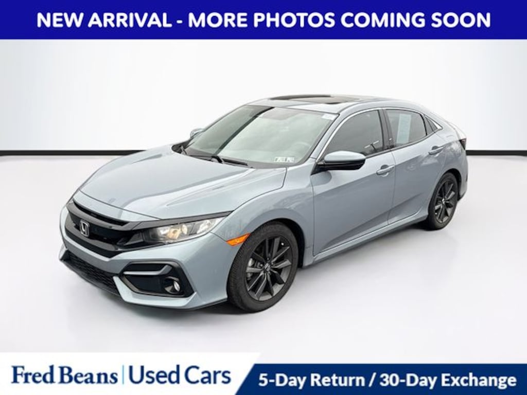 Certified 2021 Honda Civic EX Hatchback